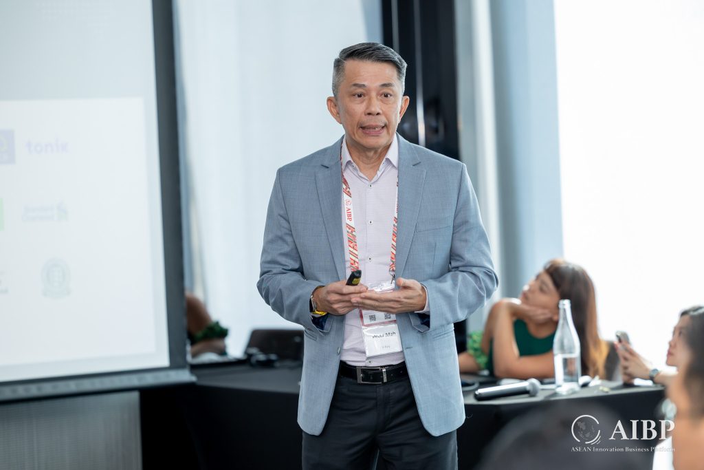 TNB speaker Peter at AIBP event