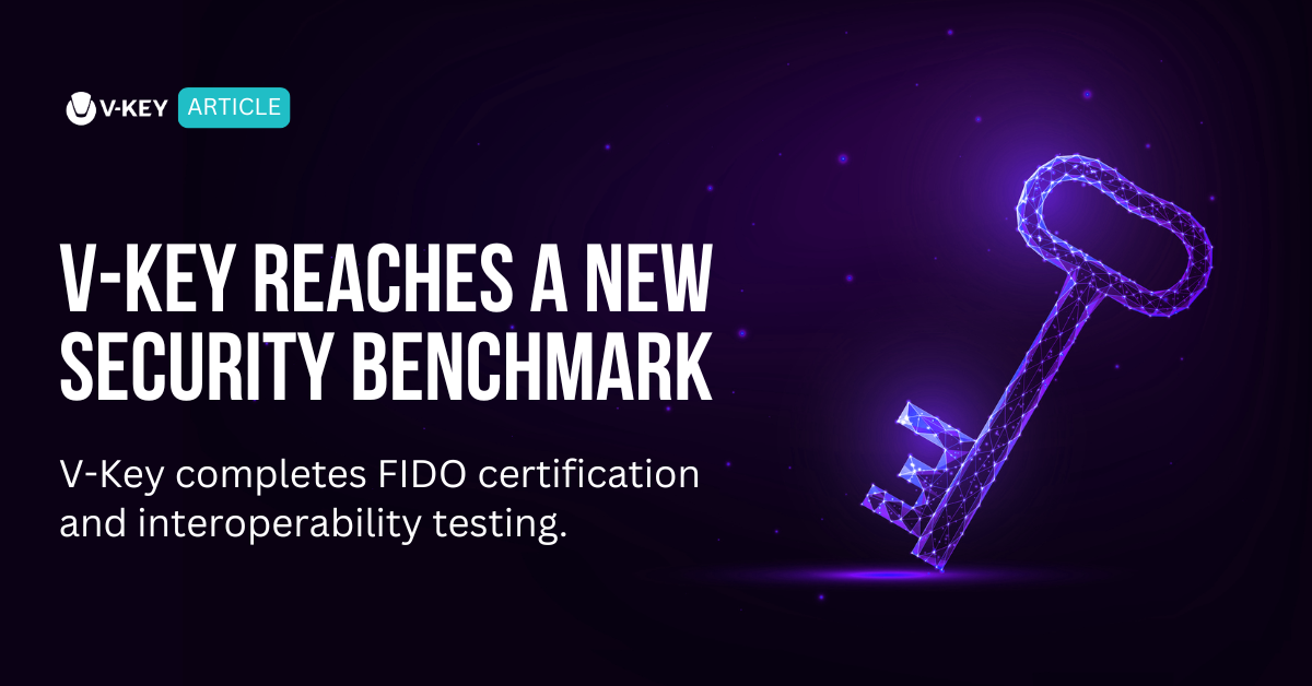 FIDO security key digital graphic